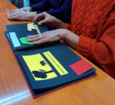 Kaj storiti, če srečate medvedko? Prikaz reakcij in opredelitev njihove ustreznosti   Foto: H. Š. Mandelj, Center Dina
